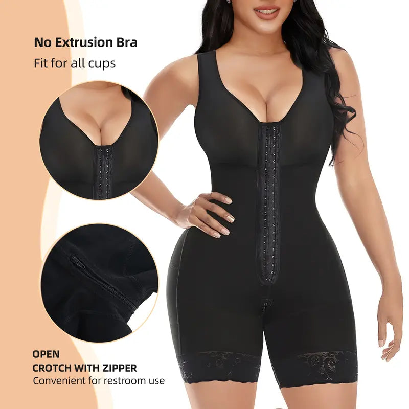 🎀 Premium Shapewear for Women | Tummy Control & Butt Lifting with Secure Zipper（副本）