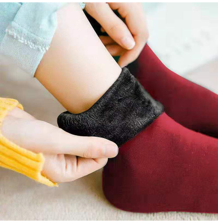 🔥LAST DAY SALE-80% OFF🔥-Unbeatable Warmth Winter Socks: Thickened Fleece-Lined & Cold-Proof