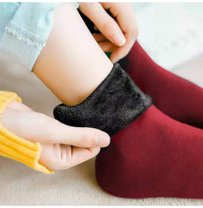 🔥LAST DAY SALE-80% OFF🔥-Unbeatable Warmth Winter Socks: Thickened Fleece-Lined & Cold-Proof（副本）