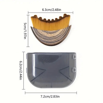 ⭐ 2-in-1  Facial Lymphatic Contour Brush  - Lift Sagging Skin, Reduce Double Chin & Improve Circulation Naturally（副本）