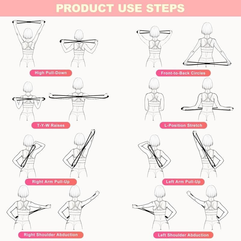 🔥 80% OFF FLASH SALE! Resistance Bands - 50K+ Sold | Figure 8 Exercise Bands for Women & Men