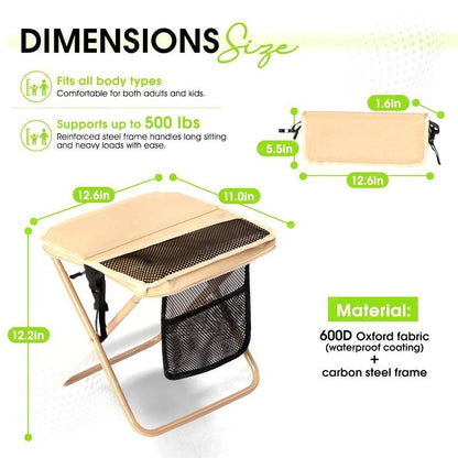 🔥LAST DAY SALE-60% OFF🔥-Camping Chairs, Christmas first choice, 1.5 lbs ultra light（副本）