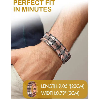 🔥LAST DAY SALE-80% OFF🔥-Copper magnetic bracelet——Relieve fatigue and promote blood circulation