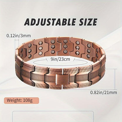 🔥LAST DAY SALE-80% OFF🔥-Copper magnetic bracelet——Relieve fatigue and promote blood circulation